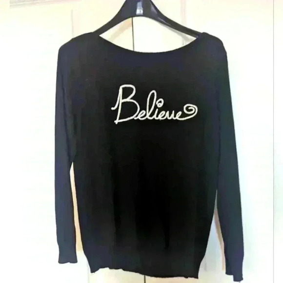 Rain & Rose Black Sweater  - size small - Picture 1 of 2